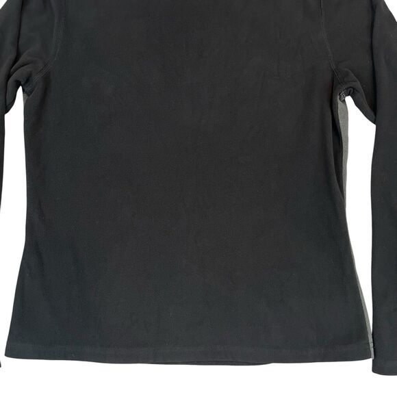 The North Face TKA 100 Pullover Women's M Black & Gray Fleece 1/4 Zip Mock Neck - Picture 10 of 16